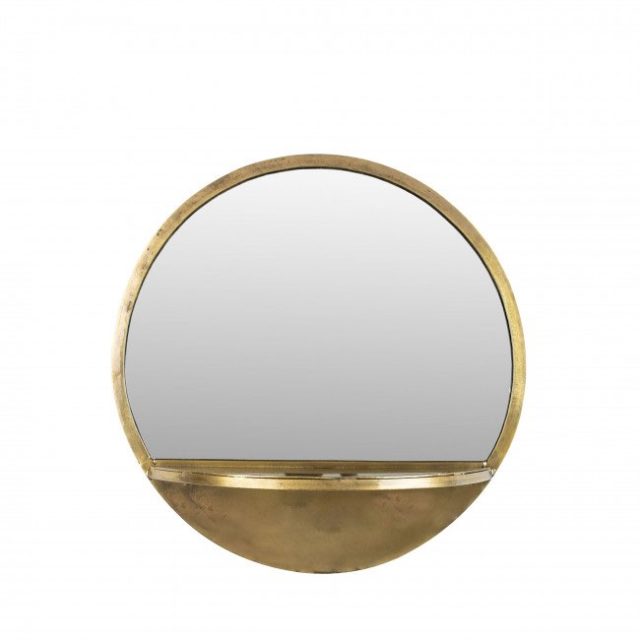 miroir deco mur entree Miroir rond ø41cm