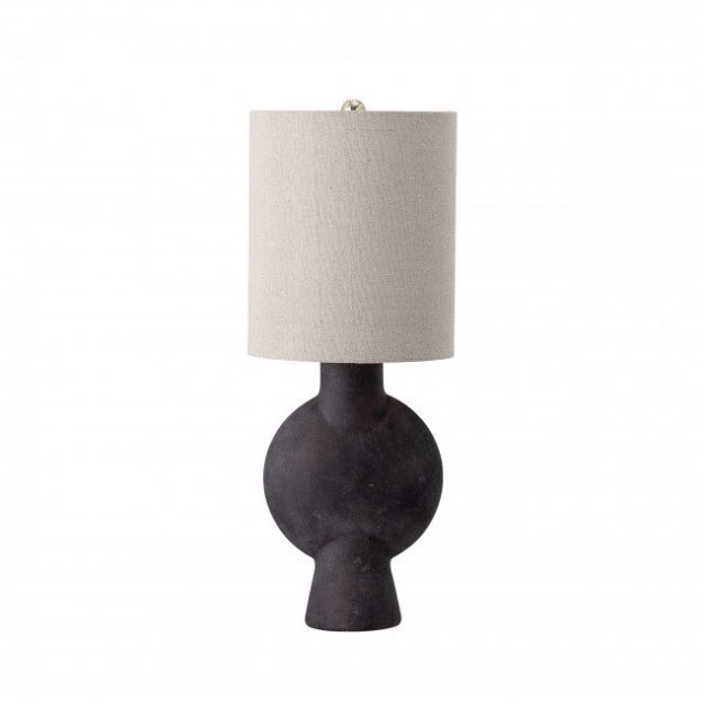 ou trouver lampe de chevet design minimaliste Lampe à poser en terre cuite H54,5cm