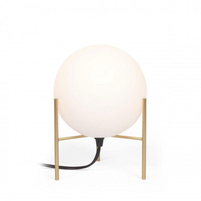 ou trouver lampe de chevet design minimaliste Lampe à poser en laiton ø14cm