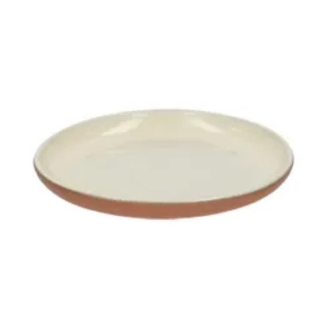 ou trouver vaisselle moderne et minimale Assiette à dessert, couleur galet, terre cuite, ø 14 cm