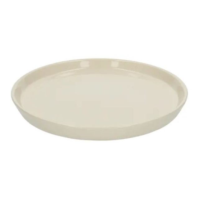 ou trouver vaisselle moderne et minimale Assiette plate, grès, beige, moucheté, Ø 25 cmAssiette plate, grès, beige, moucheté, Ø 25 cm