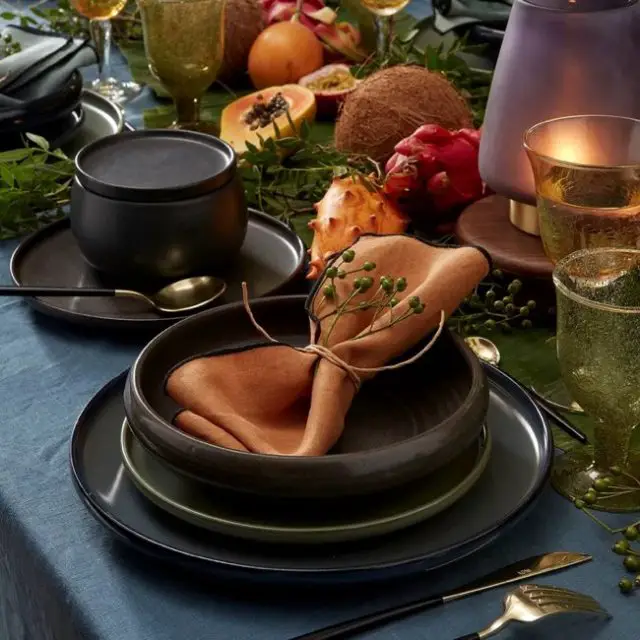 ou trouver vaisselle style minimaliste epure Bol à soupe avec couvercle grès Banjit