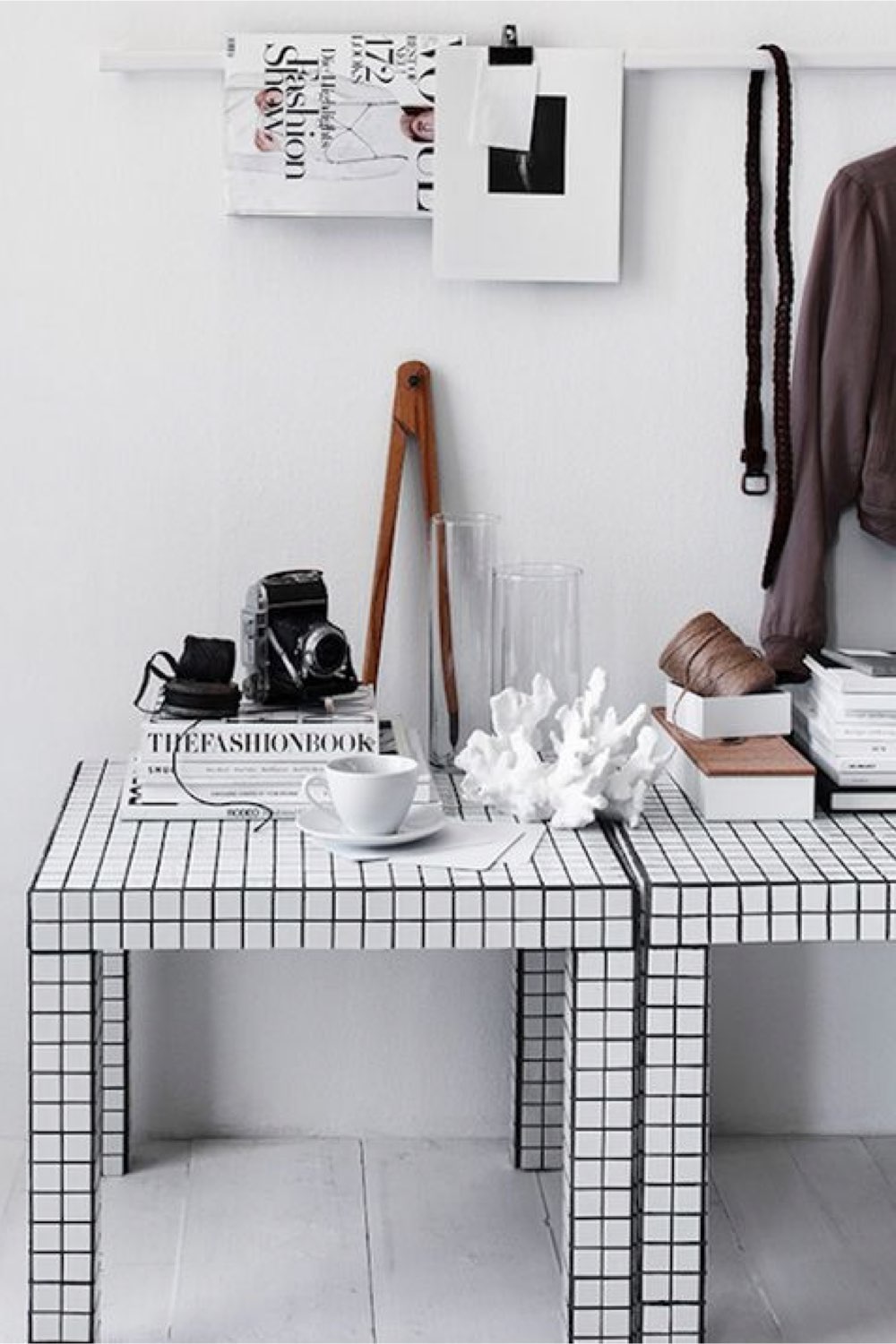 tendance deco meuble carrelage table basse Ikea Hack facile DIY moderne vintage