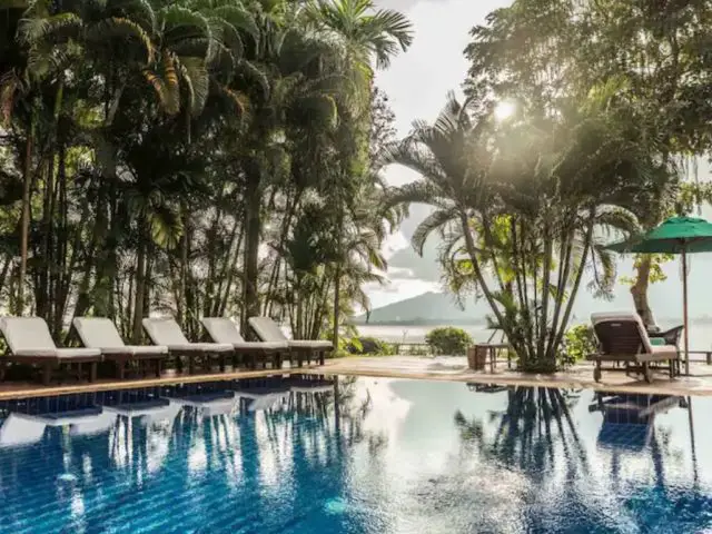 voyage vacances hebergement luxe Don Daeng psicine arbre tropical repos détente