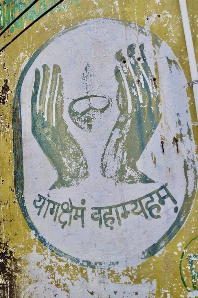 conseils premier voyage en inde fresque murale hindi Tamil Nadu