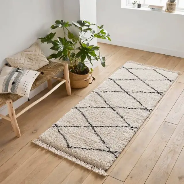 deco et meuble entree couloir Tapis de couloir style berbère