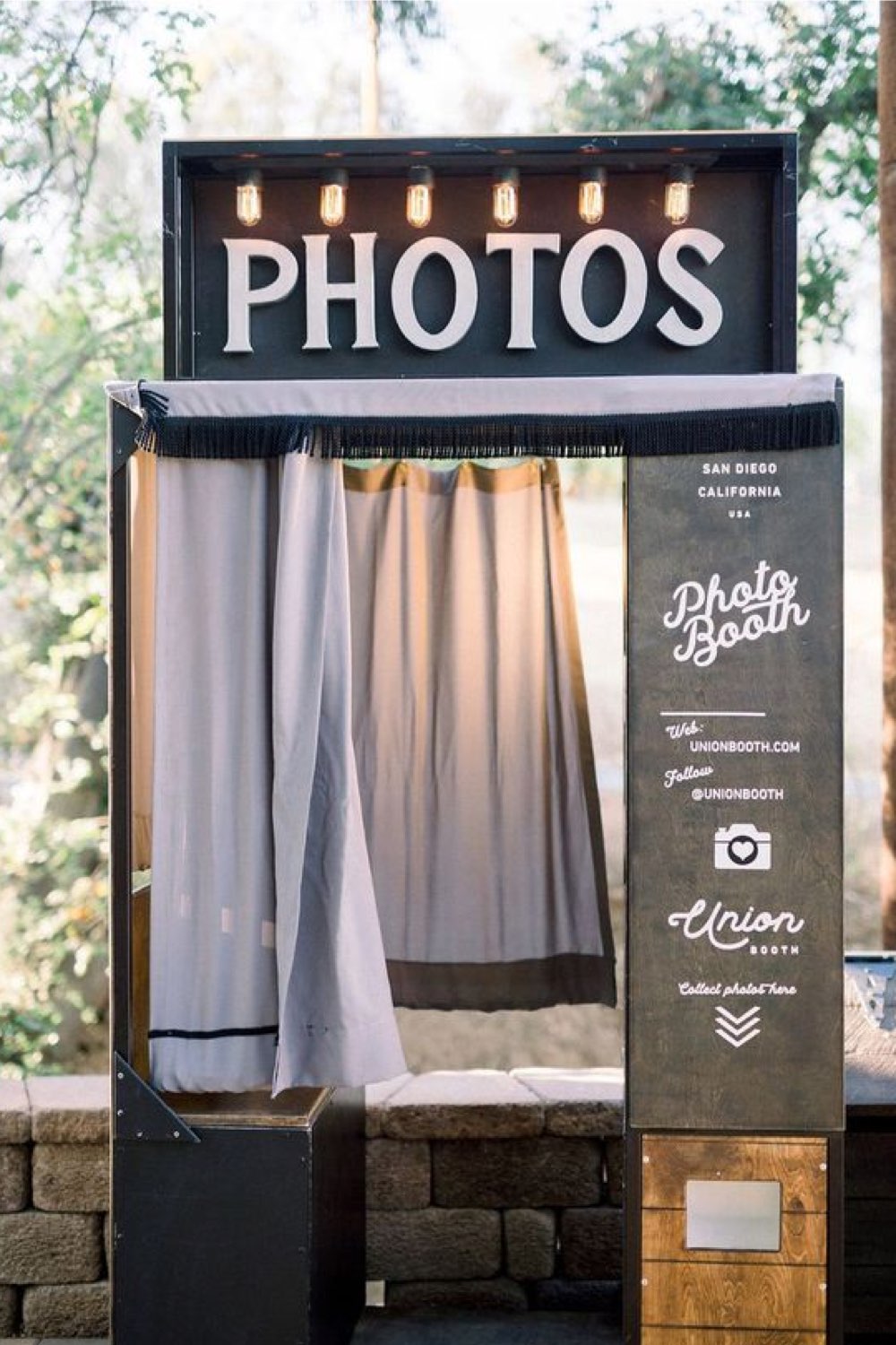 meilleur photobooth mariage cabine photo vintage photomaton rétro chic
