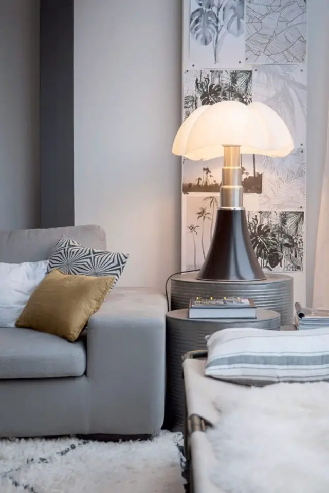 meuble design iconique creatrice femme lampe Pipistrello