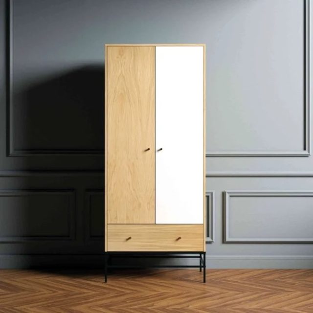 meuble petite chambre 9m2 Armoire 2 portes 1 tiroir