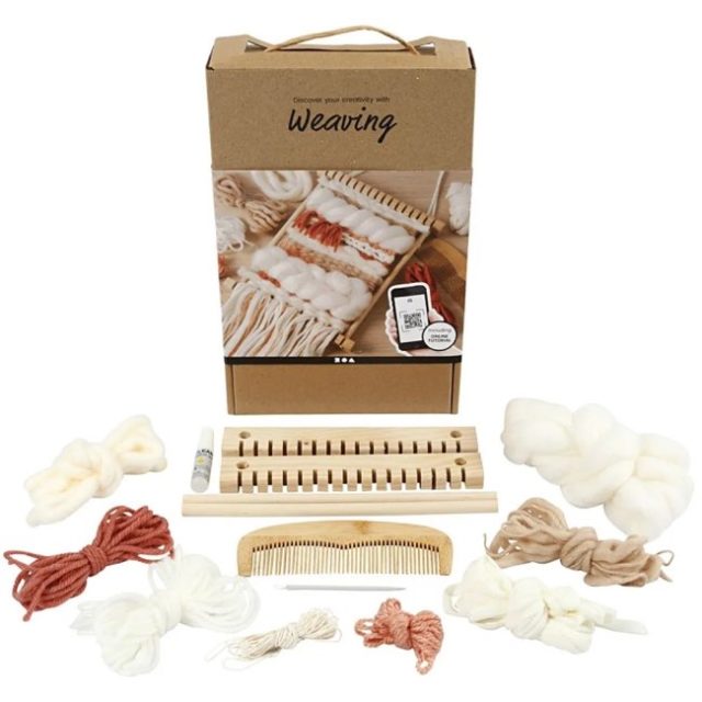 cadeau kit loisirs creatif a offrir Kit DIY Découverte - Tissage