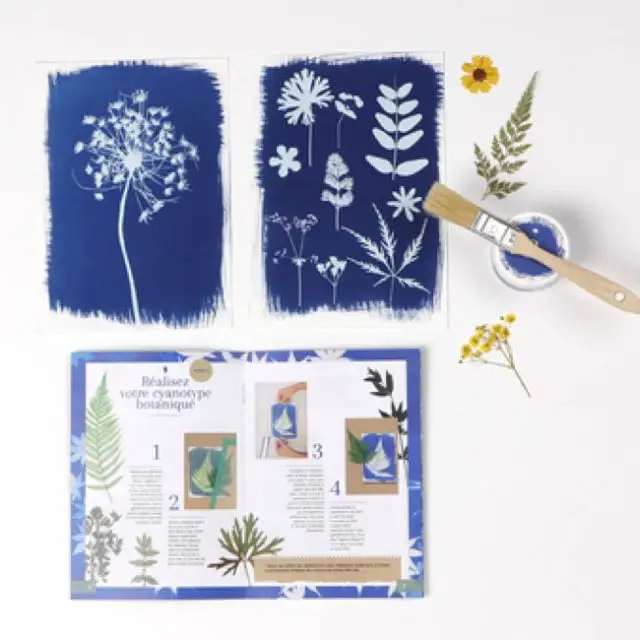 cadeau noel kit loisirs creatifs Le Kit Cyanotype