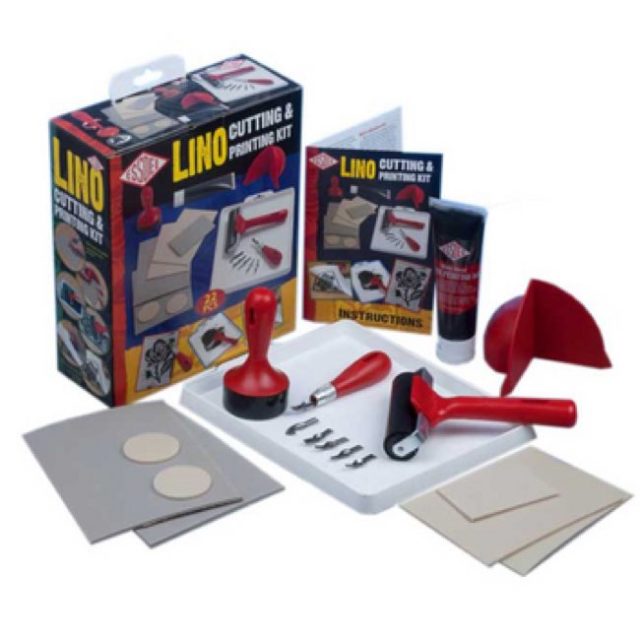 cadeau noel kit loisirs creatifs Kit d'apprentissage de la linogravure