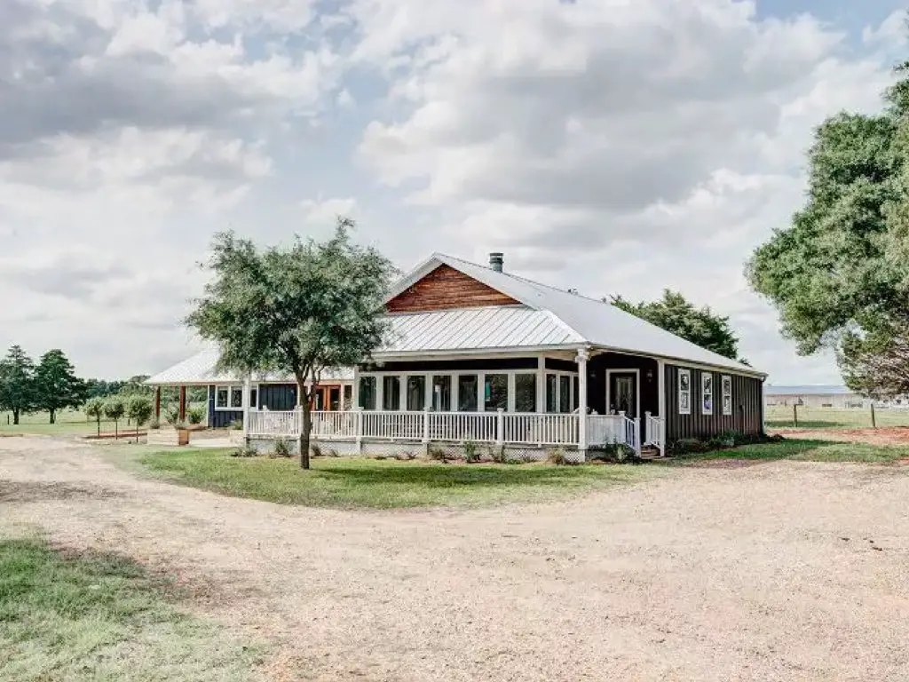 maison rustique moderne recup visite deco plein pied campagne Texas USA