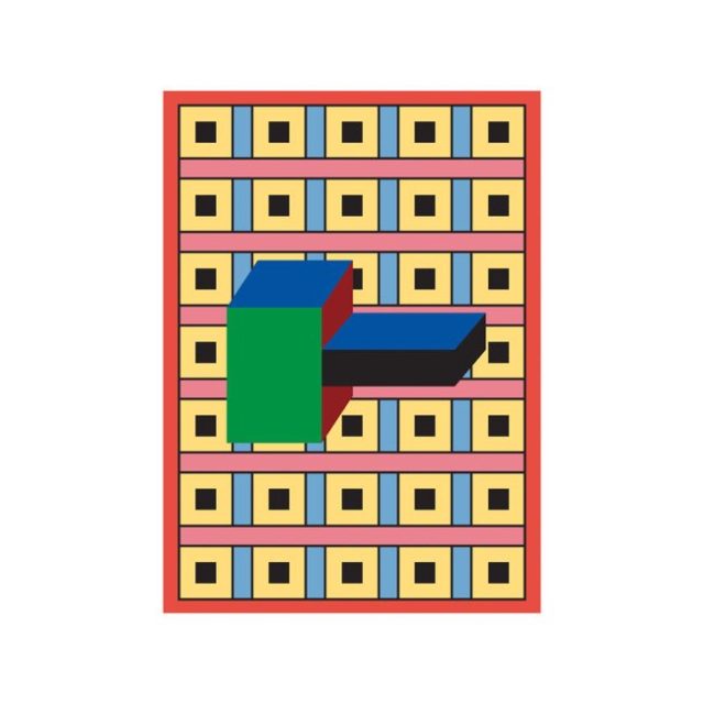 objet deco design funky AFFICHE NATHALIE DU PASQUIER - MANIFESTO 02 PAPIER / 49 X 67,8 CM - THE WRONG SHOP