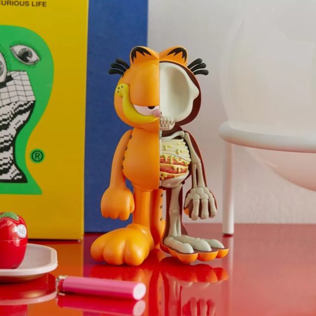 objet deco funky enfance annees 90  Figurine Garfield