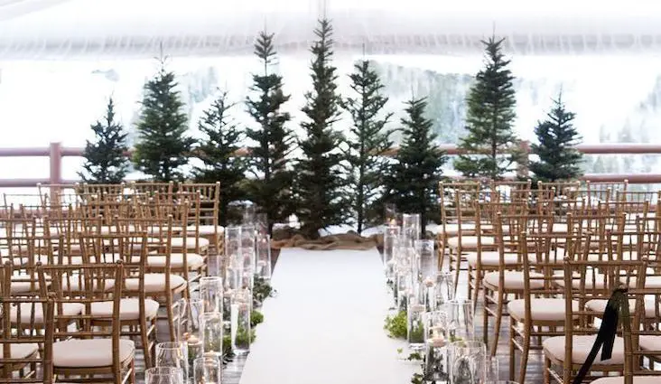 decoration mariage hiver inspirations 30 idées à copier