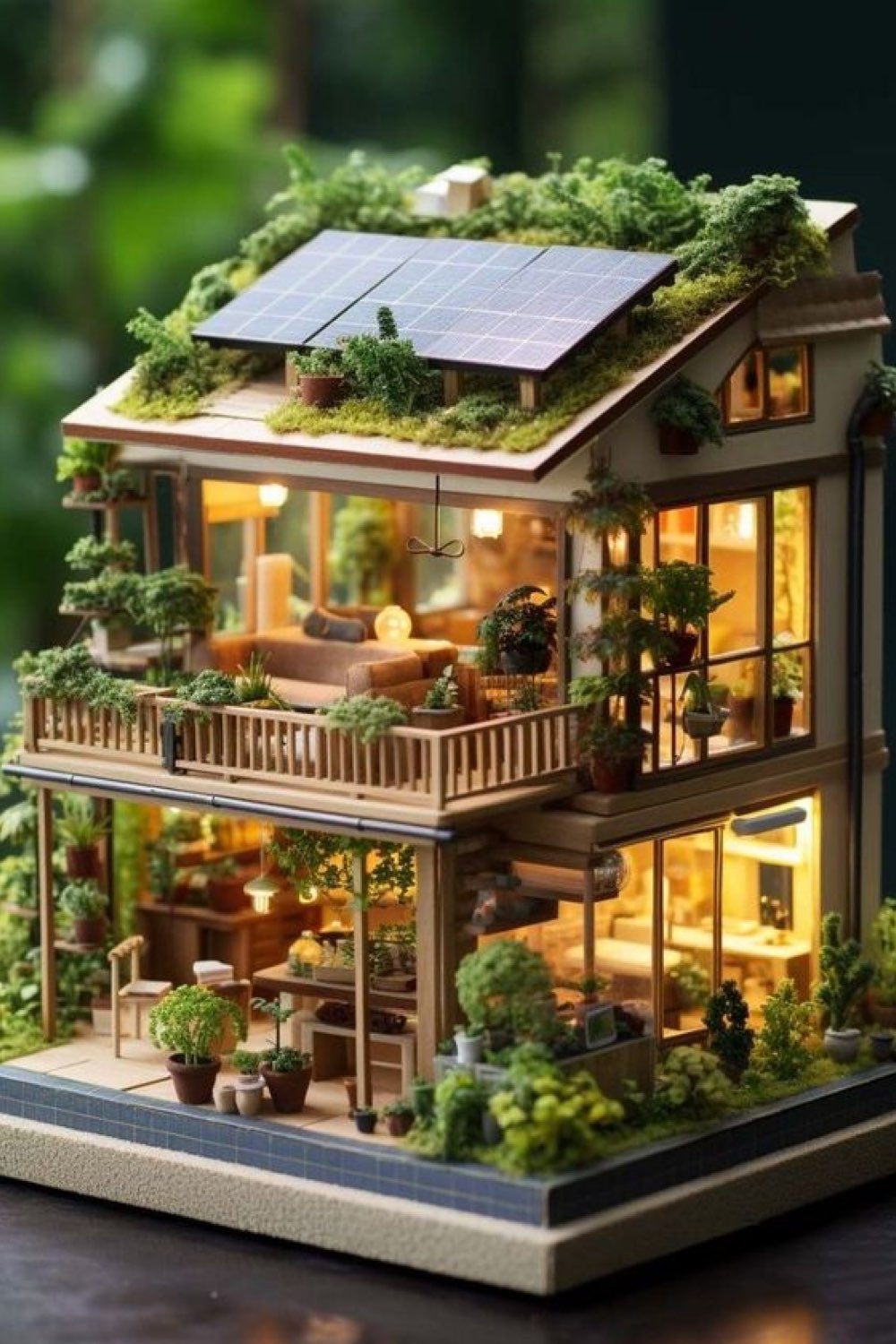 Maison Miniature Diynull