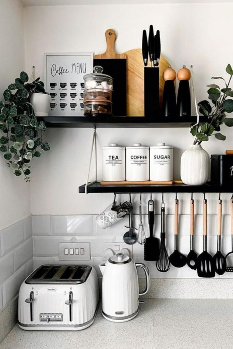Des rangements muraux dans la cuisine | Idées déco - Cocon | décoration ...