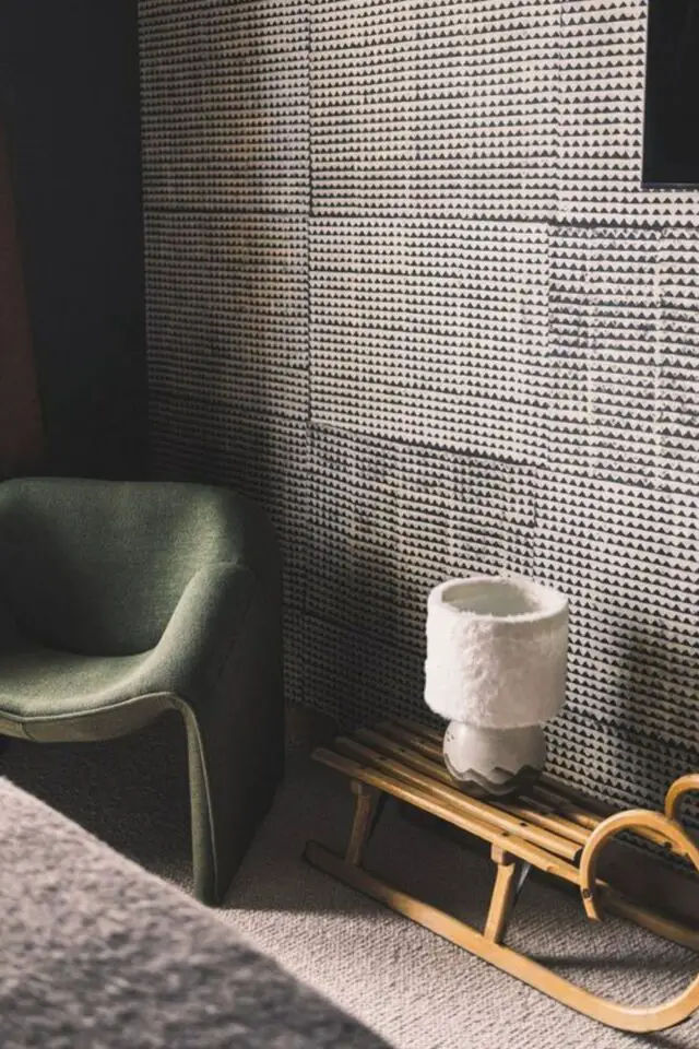 papier peint haut de gamme slow living panneau naturel imprimé de manière artisanale déco murale