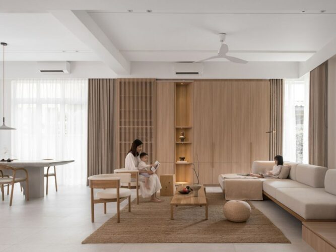 Sérénité et naturel pour cette maison de Kuala Lumpur | visite déco