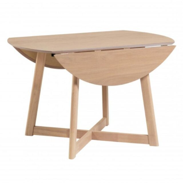 belle table bois pour coin repas Table à manger en bois Ø120x75cm