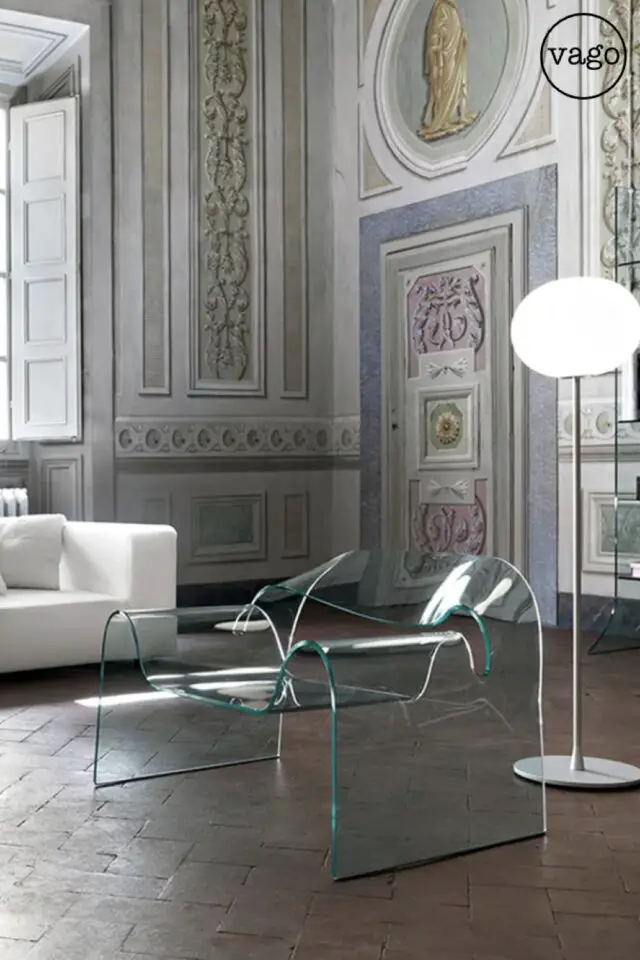 fauteuil culte design verre annees 80 Ghost armchair Cini Boeri classique iconique à connaitre