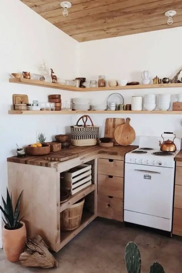 meuble angle cuisine gain de place étagère pas cher aménagement simple et facile 