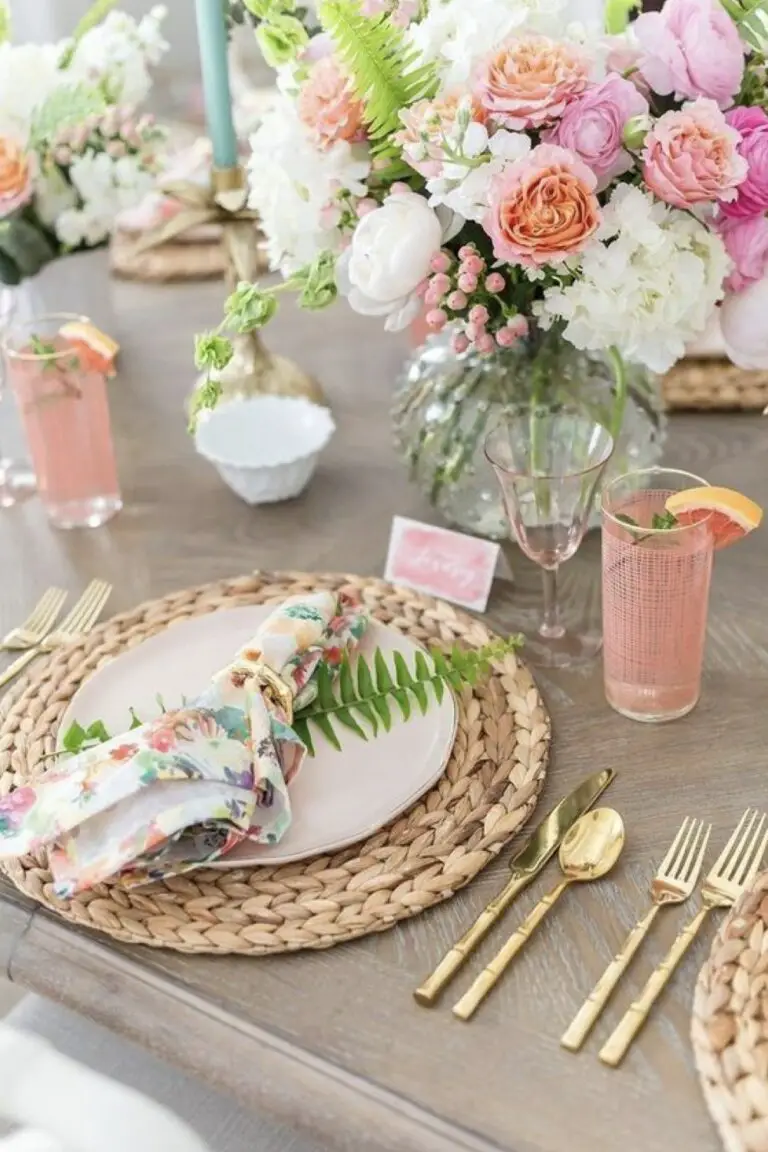 Deco Table Fete Des Meres