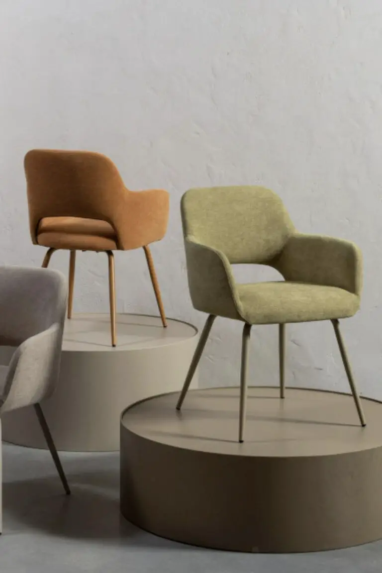 Chaise salle à manger noire piètement plat (lot de 2) JAVA | Chaises