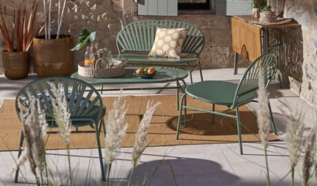 salon de jardin metal moderne sélection La Redoute