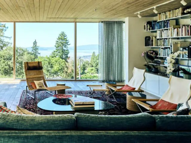 construction maison neuve respect environnement salon séjour design grande bibliothèque fauteuil table organique construction maison neuve respect environnement salon séjour design grande bibliothèque fauteuil table organique