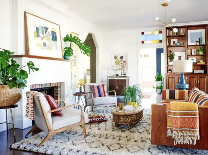 Une maison décorée comme une aventure créative | visite déco