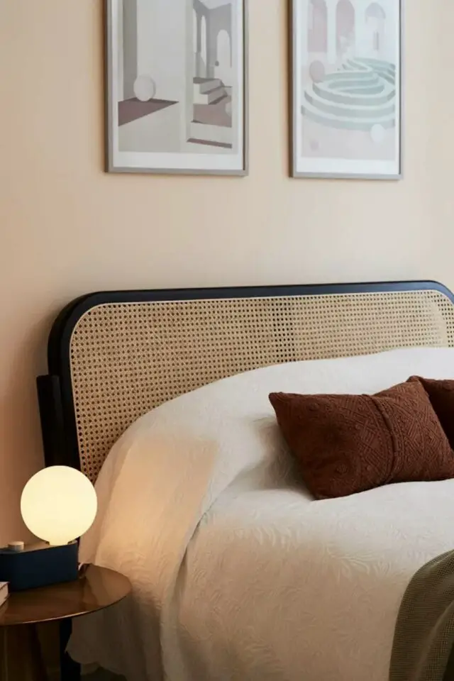 Lampe à poser en aluminium bleu saphire