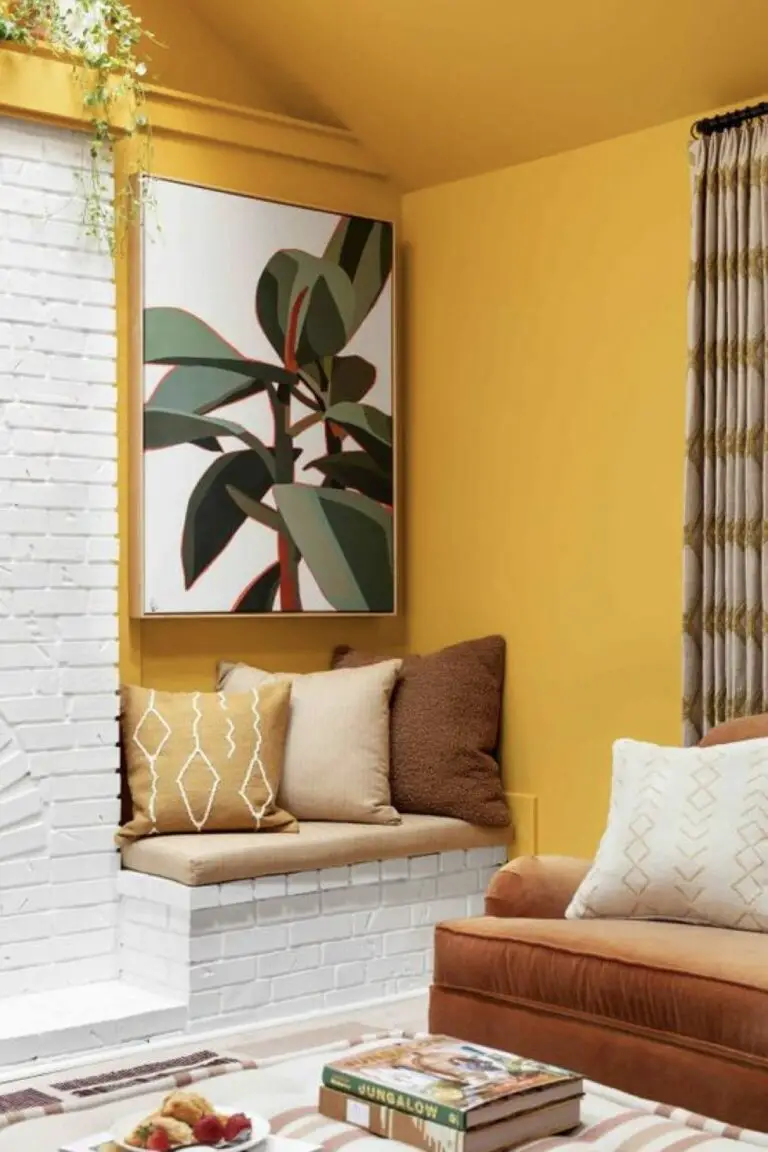 Du jaune dans le salon | couleur déco