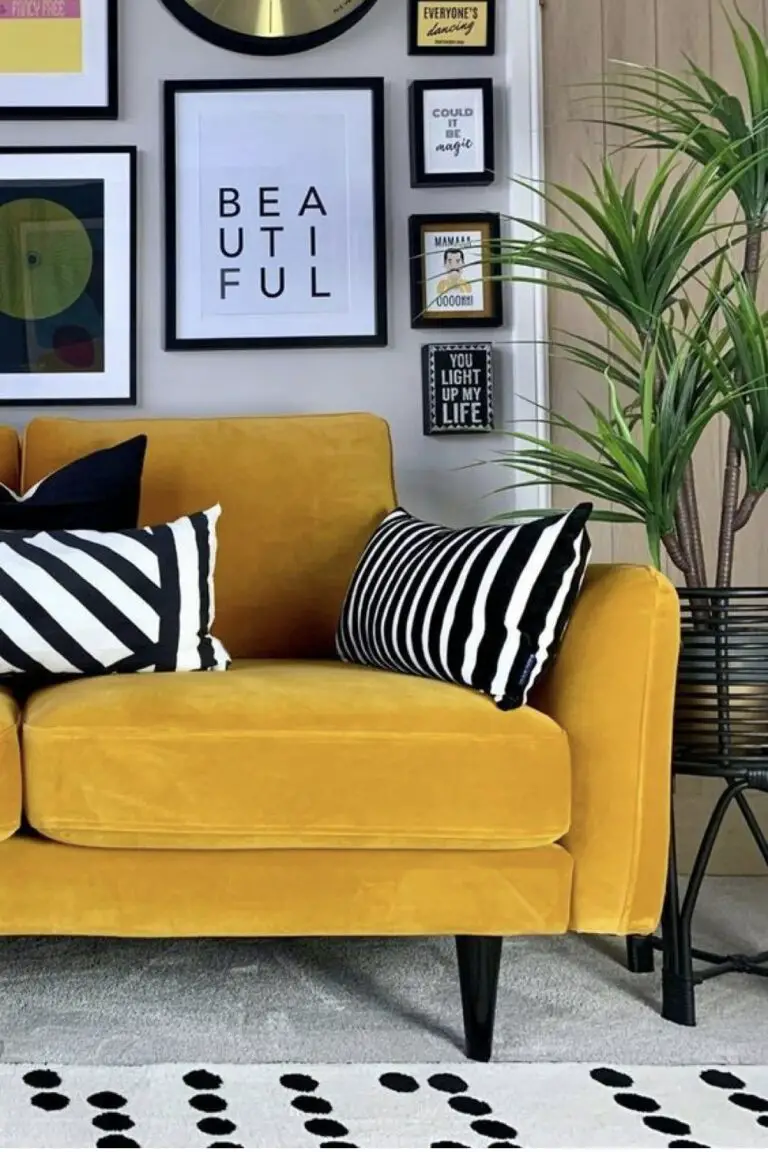 Du jaune dans le salon | couleur déco