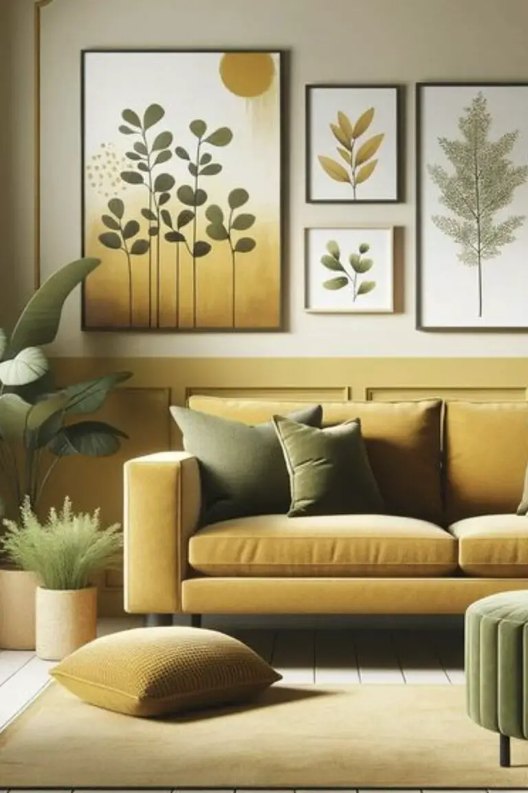Du jaune dans le salon | couleur déco