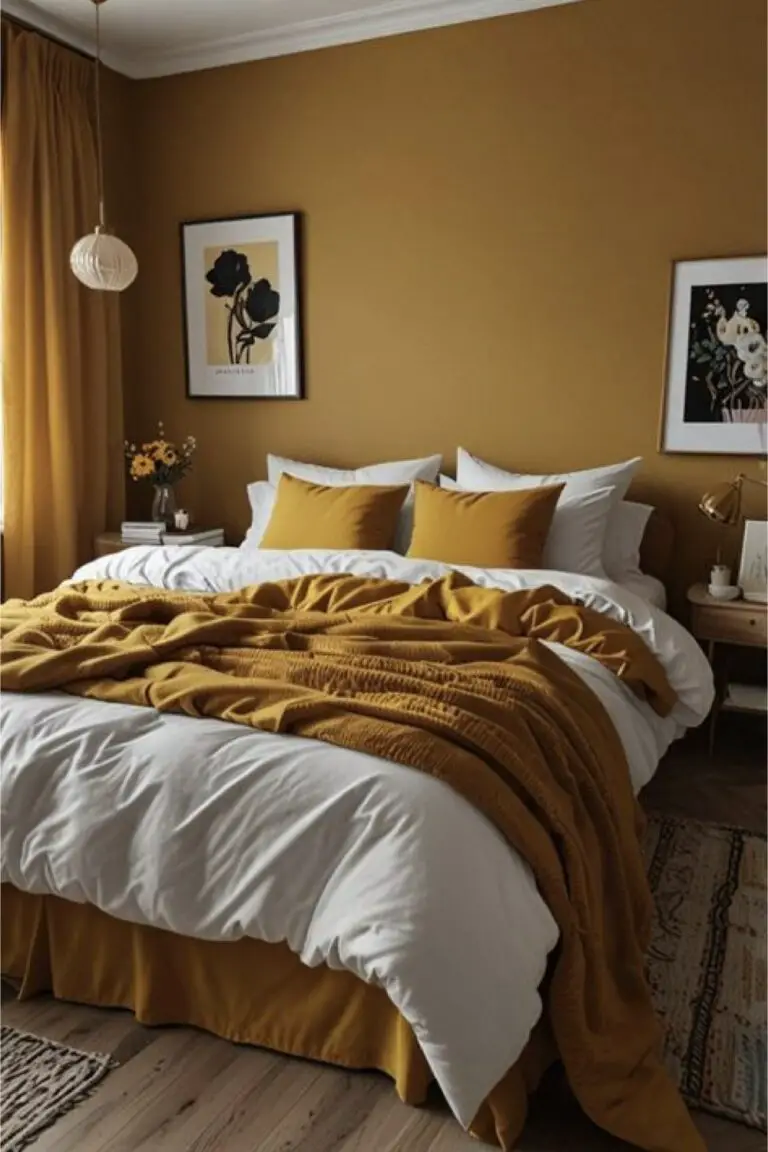 Chaleur et douceur: Sublimer votre décoration avec du jaune moutarde