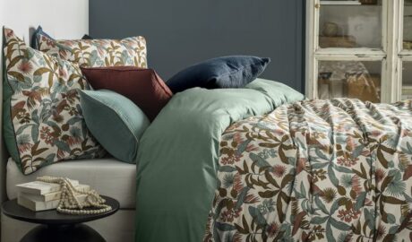 choix linge de lit couleur uni motif inspiration chambre déco