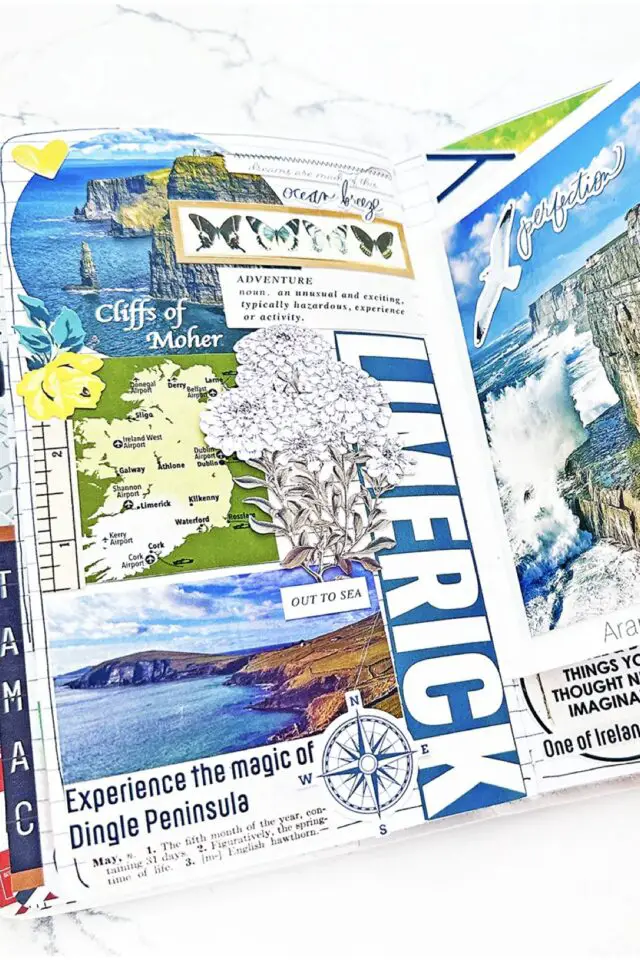 junk journal exemple définition loisir créatif collage souvenirs facile à faire 