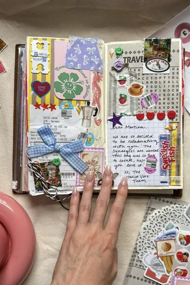 junk journal exemple définition loisir créatif souvenir divers au quotidien activité manuelle facile pour adulte 