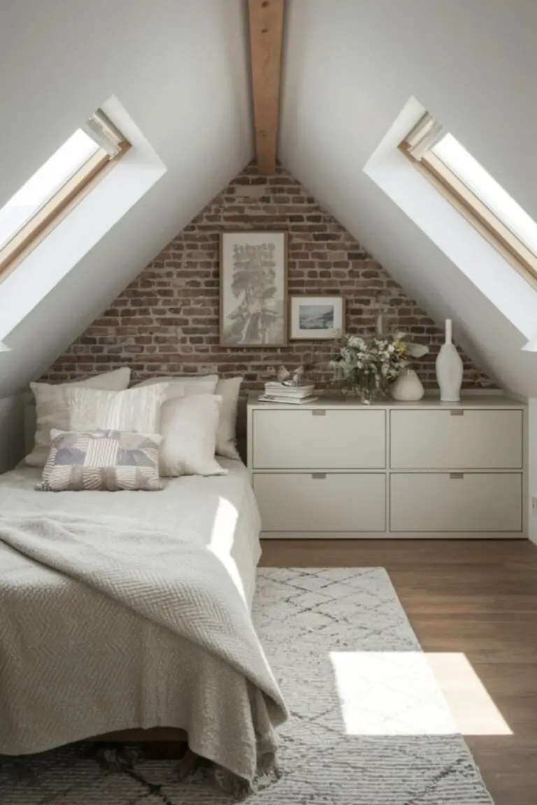 Chambre mansardée: 10 univers modernes et confortables