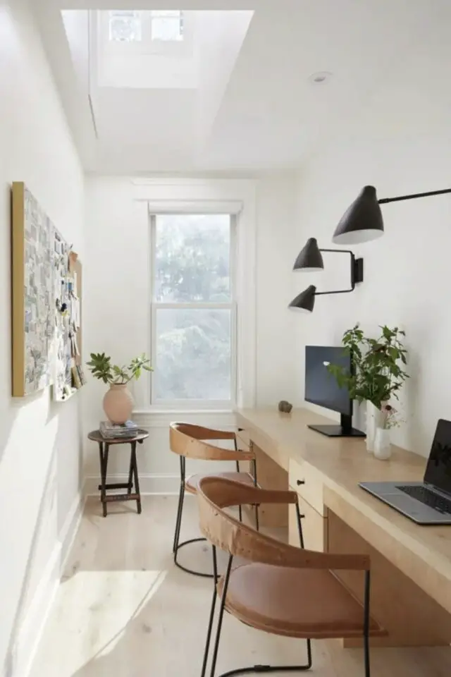 aménager bureau petit espace pièce tout en longueur double espace de travail à domicile pratique et fonctionnel aménager bureau petit espace pièce tout en longueur double espace de travail à domicile pratique et fonctionnel