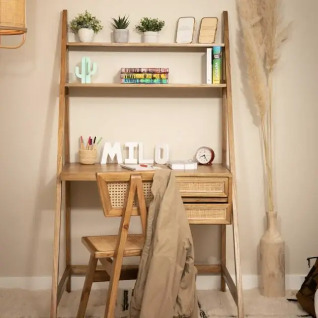 Bureau mindy et cannage 