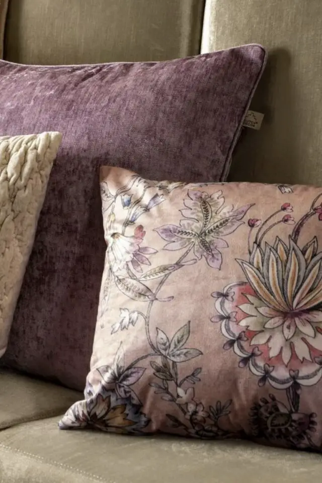 Housse de coussin Flore