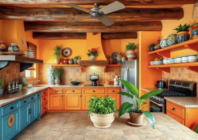 décoration de cuisine ambiance mexicaine comment adopter ce style haut en couleur