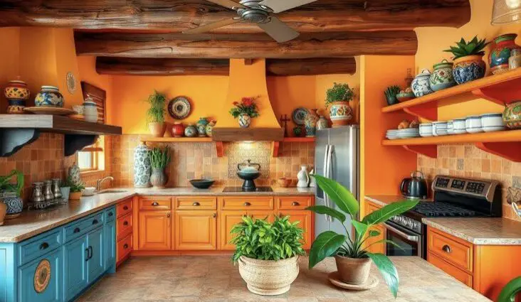 décoration de cuisine ambiance mexicaine comment adopter ce style haut en couleur