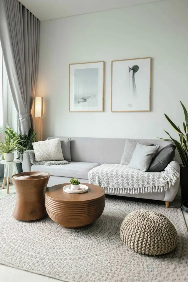 home staging guide ultime espacer les meubles des murs impression que la pièce est plus grande et plus aérée salon séjour scandinave moderne 