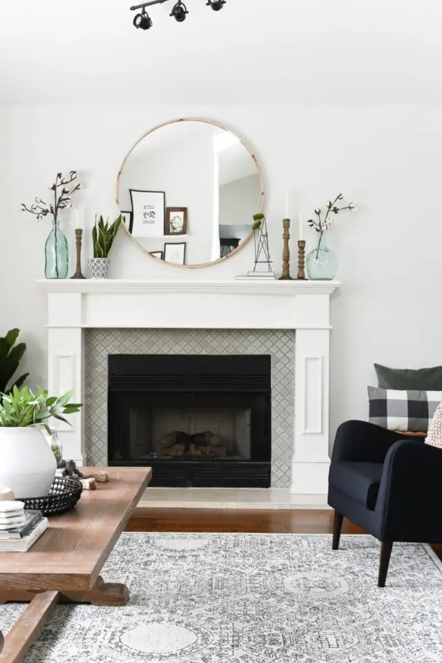 home staging guide ultime nettoyage et lise en scène cheminée décor moderne et simple épuré 