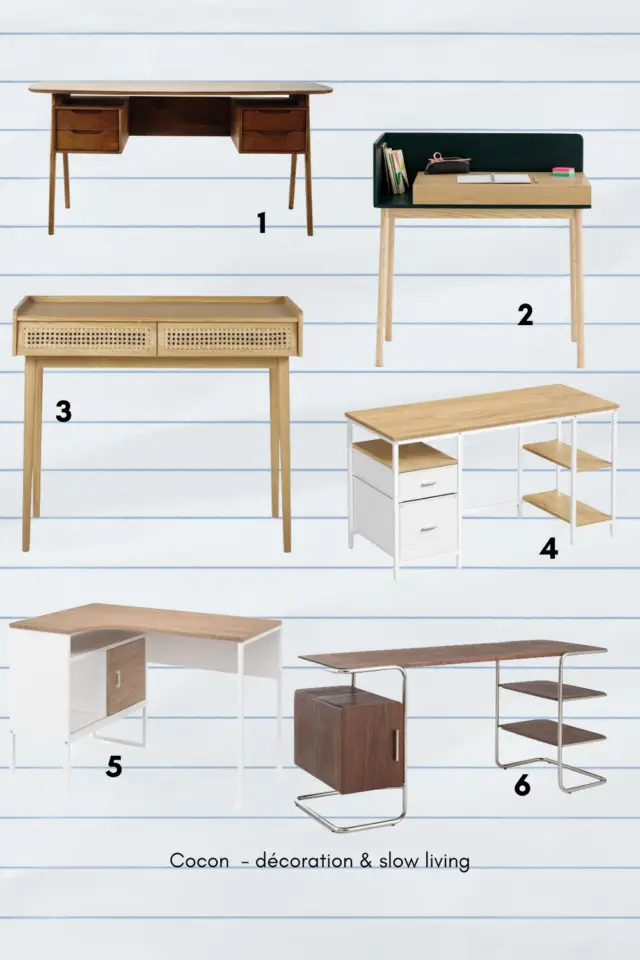 indispensable bureau meuble de travail sélection shopping