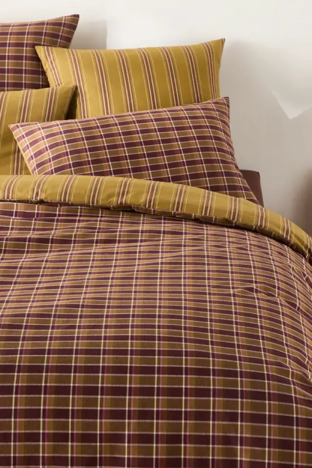 Housse de couette en coton lavé